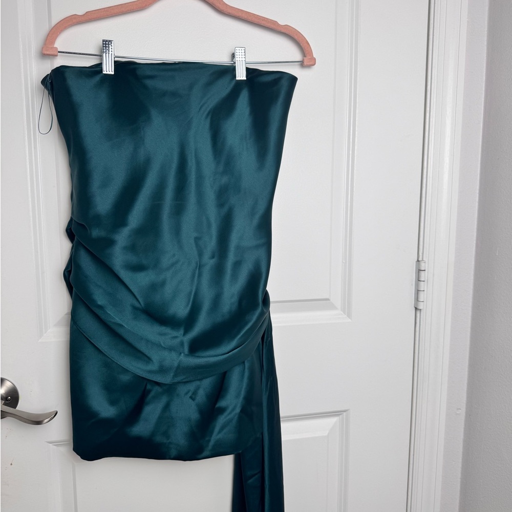 Elegant Teal Dress